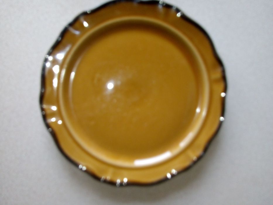 Porcelit PRL talerze deserowe Pruszków Tułowice