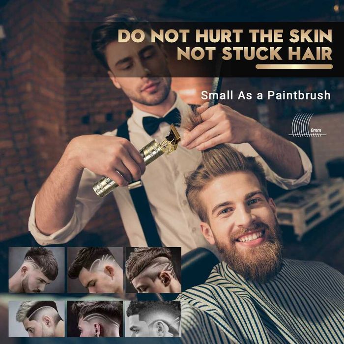 Máquina de Cortar Cabelo Eletrica (Recarregável USB)