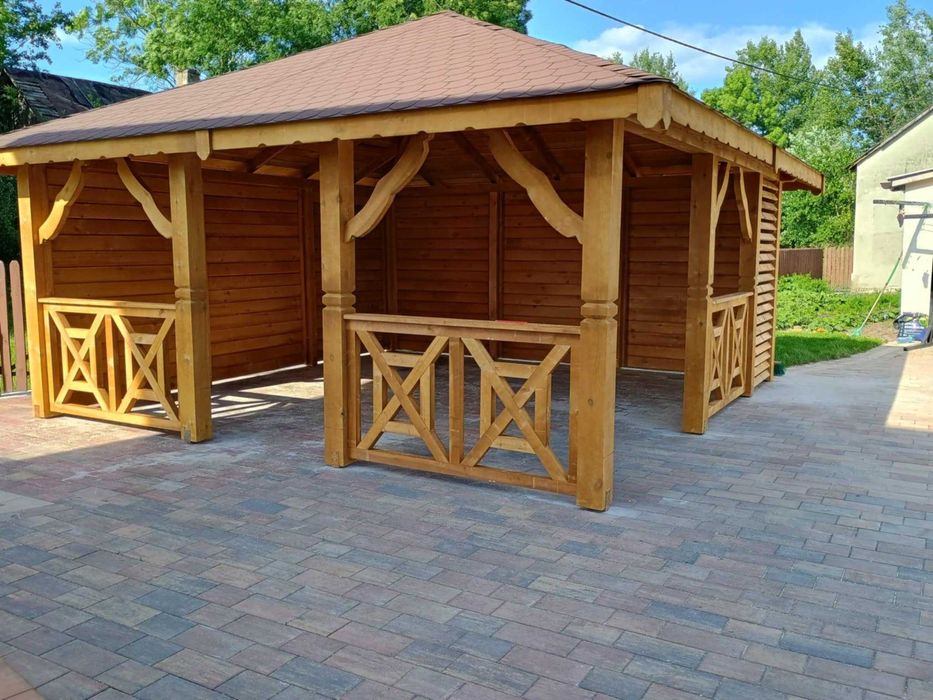 Altana ogrodowa 4x4 m