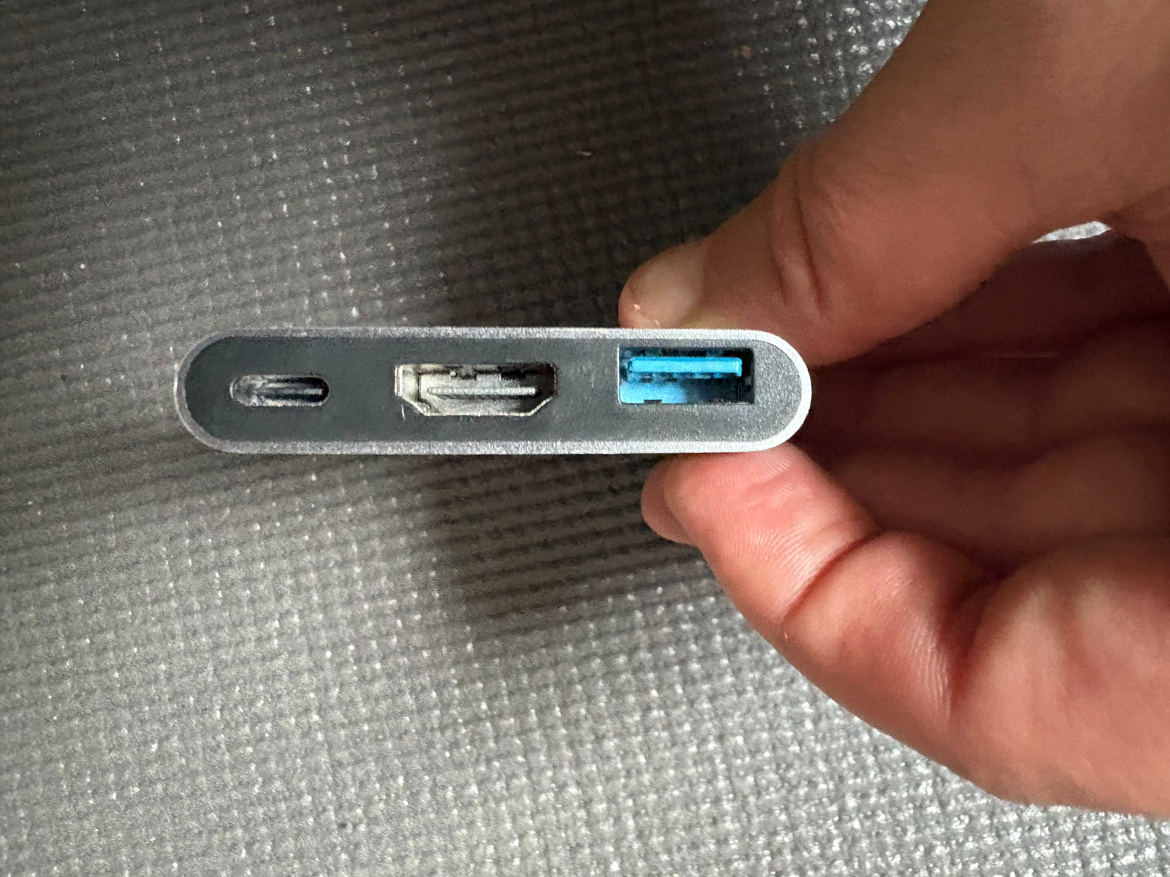 Adapter z Usb -C- do HDMI, Usb 3.0, Usb-C