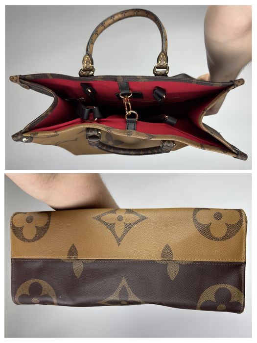 Сумка-тоут Louis Vuitton On-The-Go MM Monogram Tote Bag Монограмна