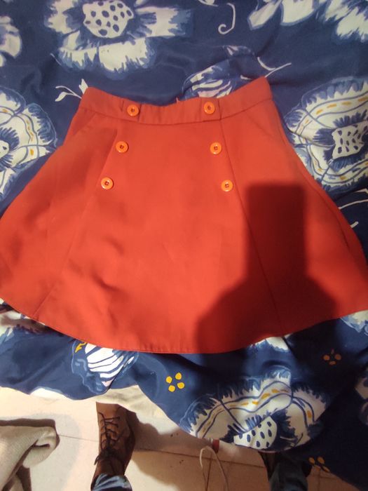 Mini saia laranja