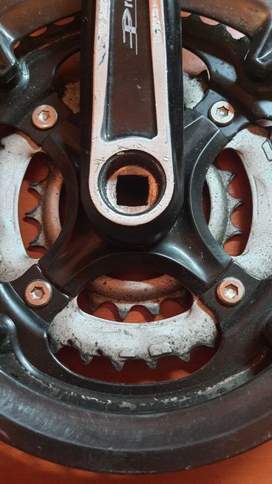 Шатуни Shimano ProWheel 175 мм кількість зубів на зірках 42-32-22