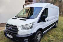 Ford TRANSIT  L3H2+Hak+Gniazdo 230V+Parktronik+Kamery+Czujniki+185KM+SUPER STAN
