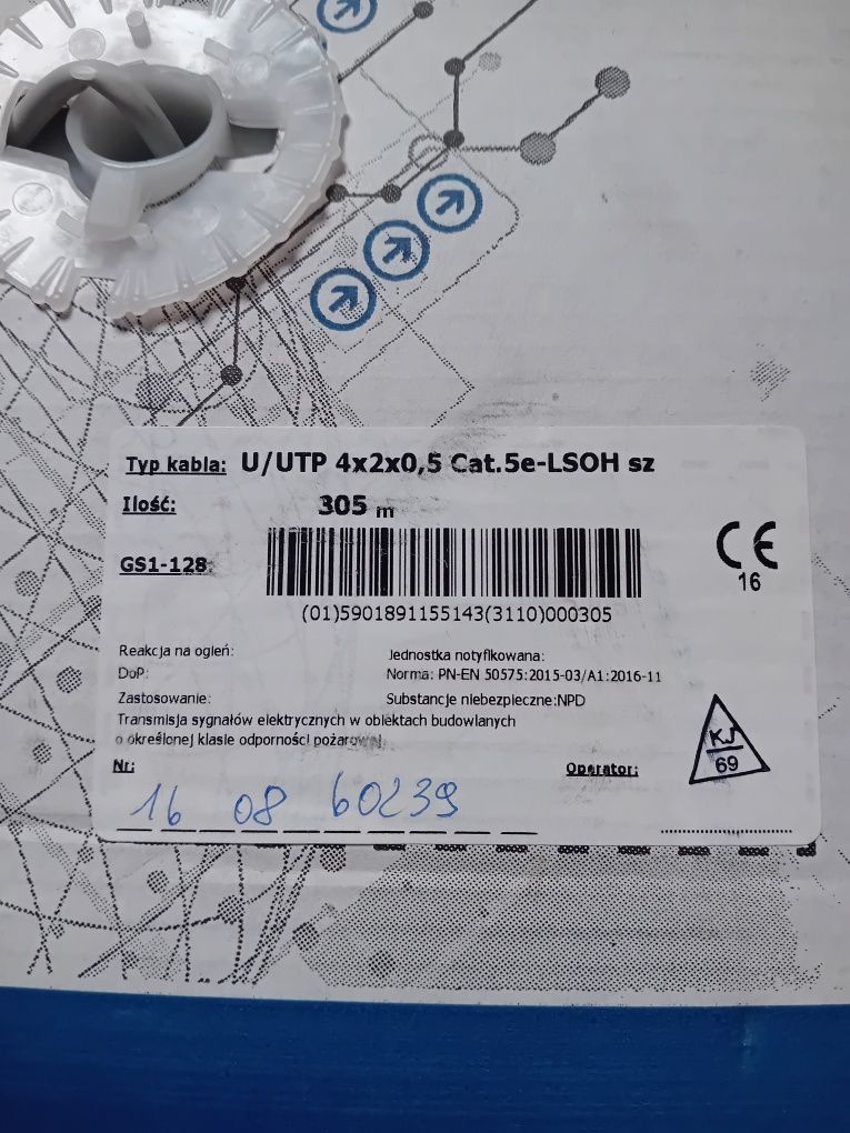 Kabel sieciowy 141 metrów
