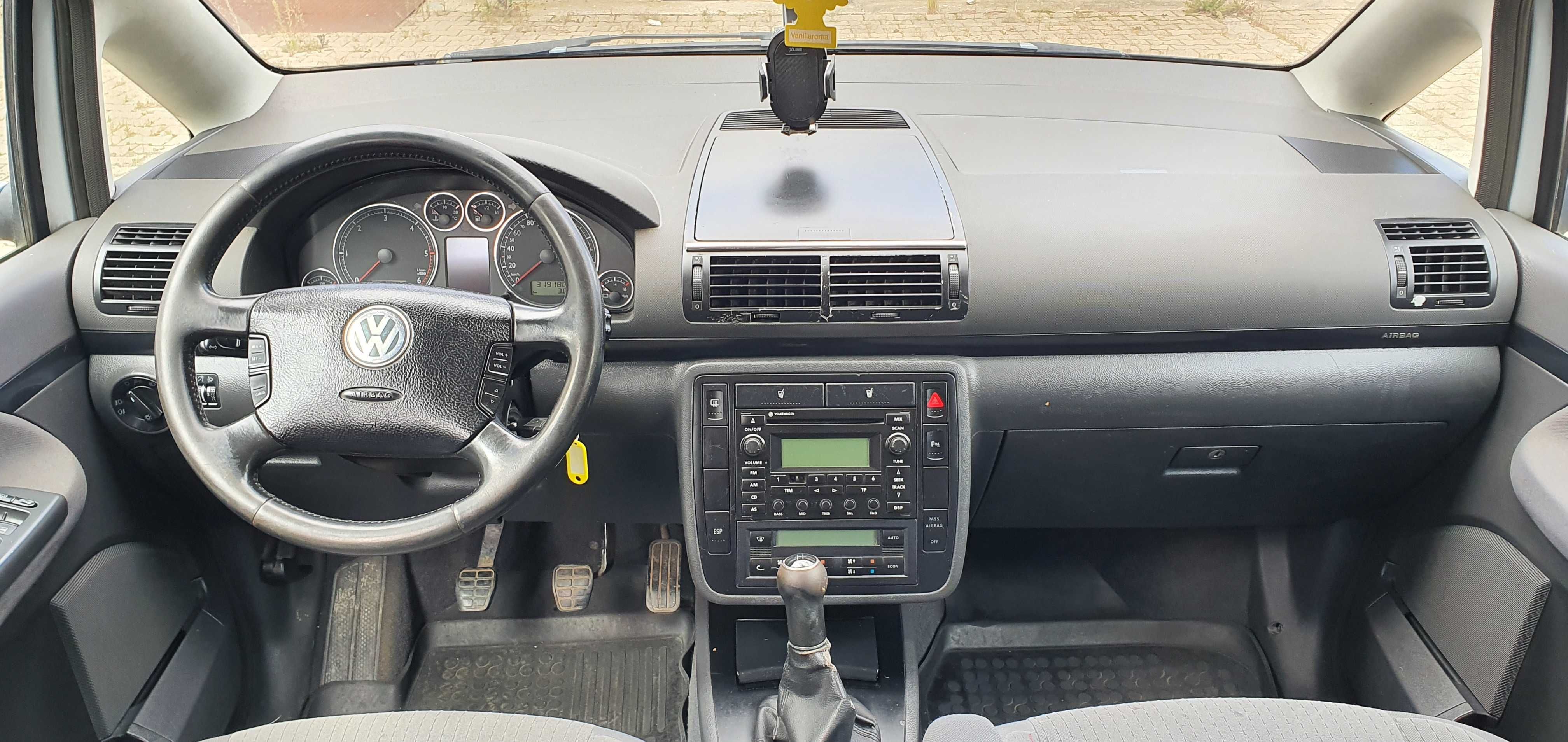 VW Sharan LIFT 2.0TDi 140KM, 7-osób, 6-biegów, Klimatronik, 2007r