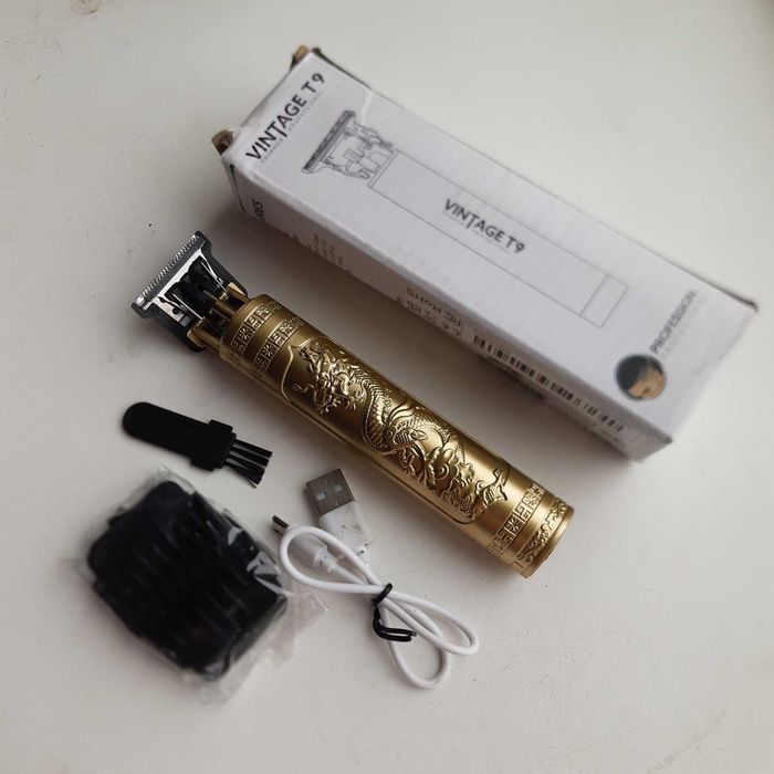 Машинка тример - стайлер для волос и бороды на аккумуляторе .