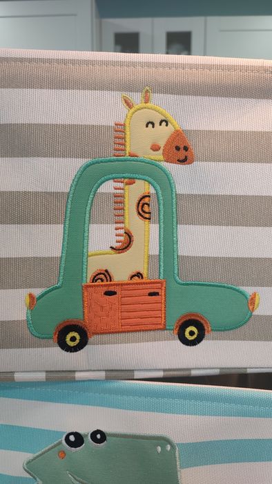 Cesto de arrumação infantil