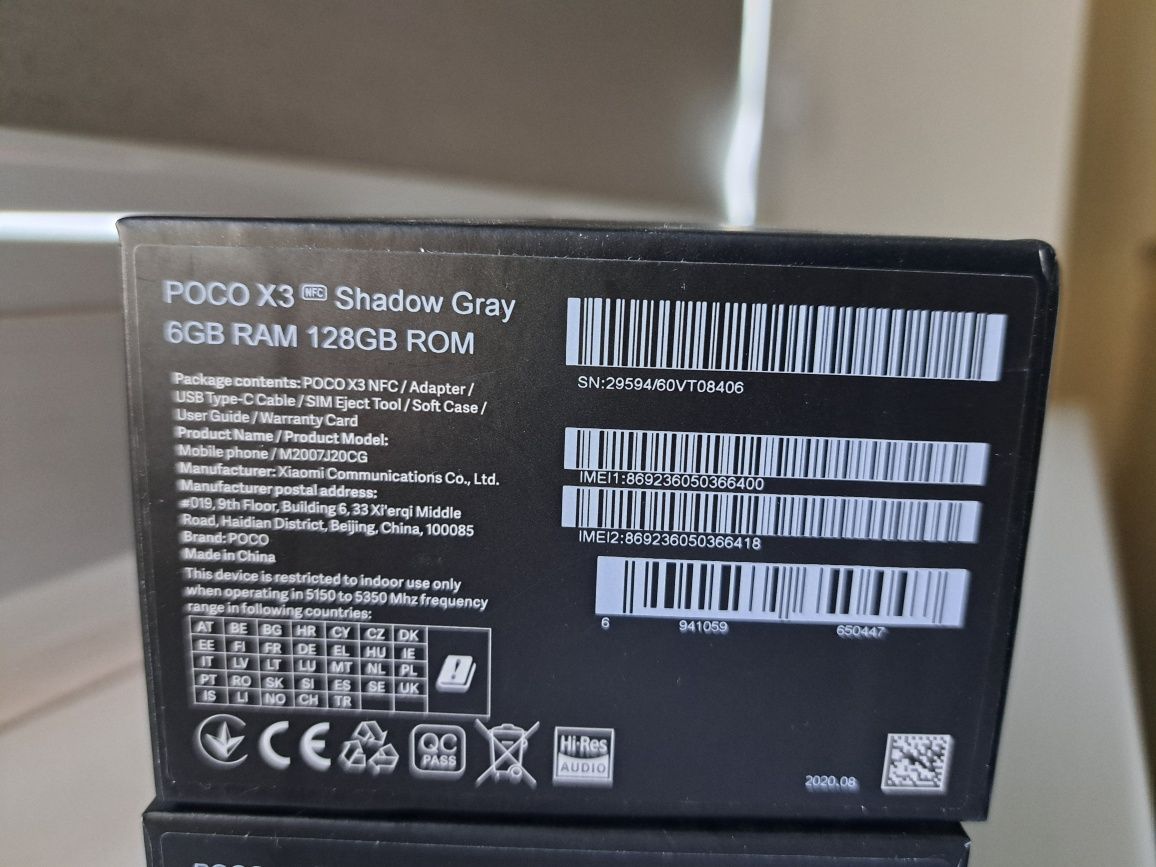 Poco 3x nfc 6/128