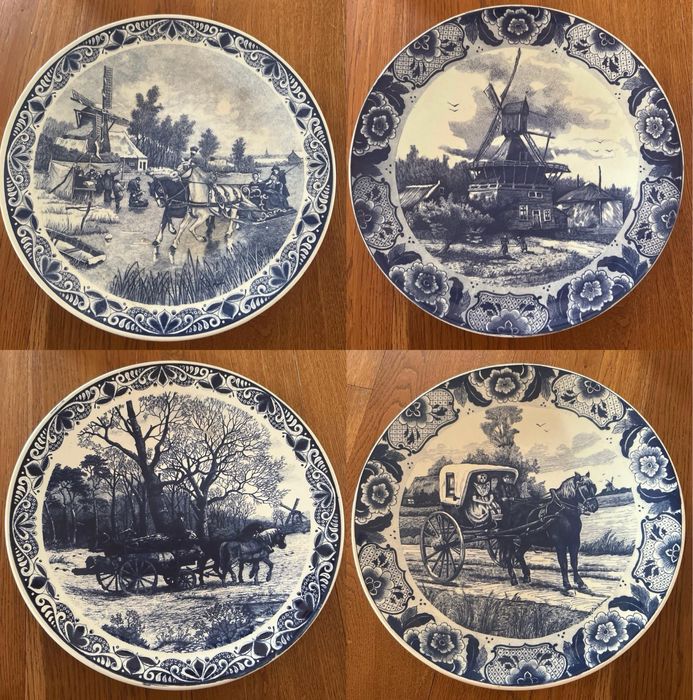 Вінтажні настінні панно Делфт Голандія