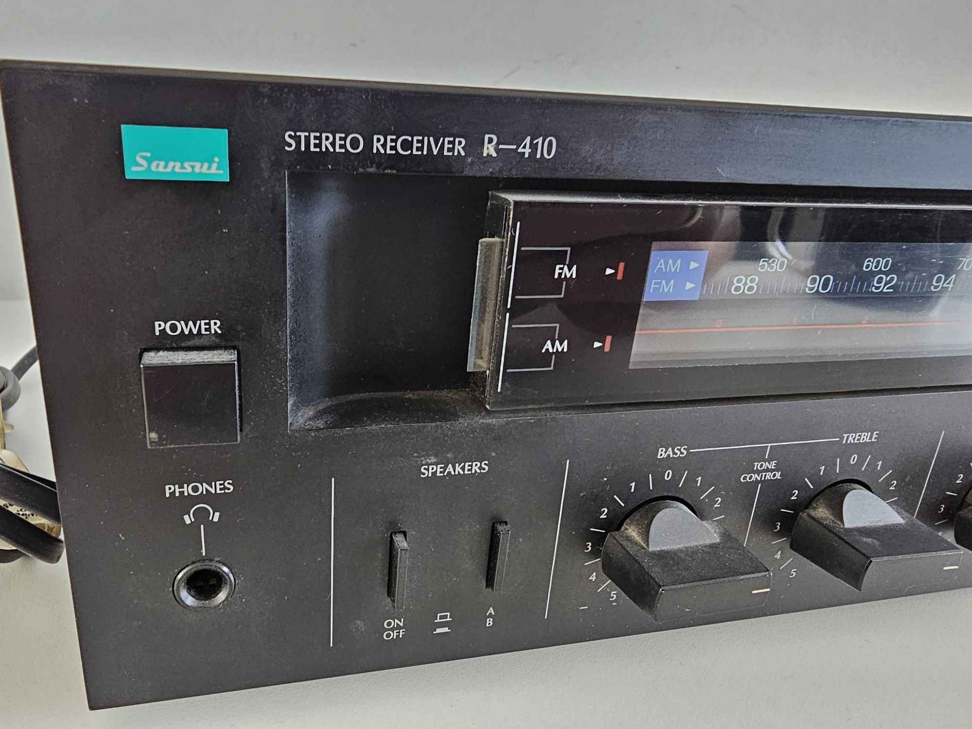 Amplituner Sansui R-410 2.0 czarny