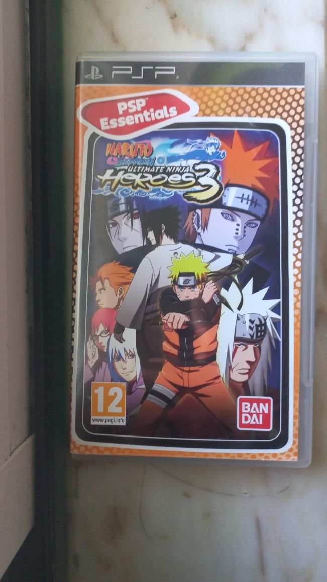 jogo do Naruto para a psp