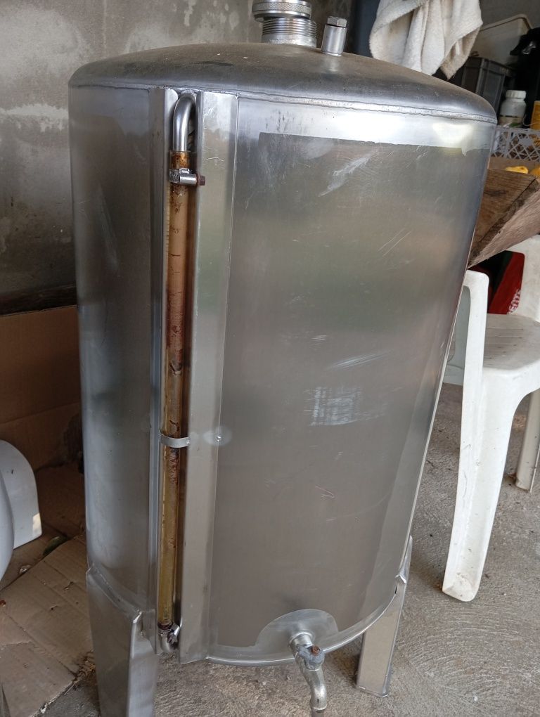 Cuba inox para vinho