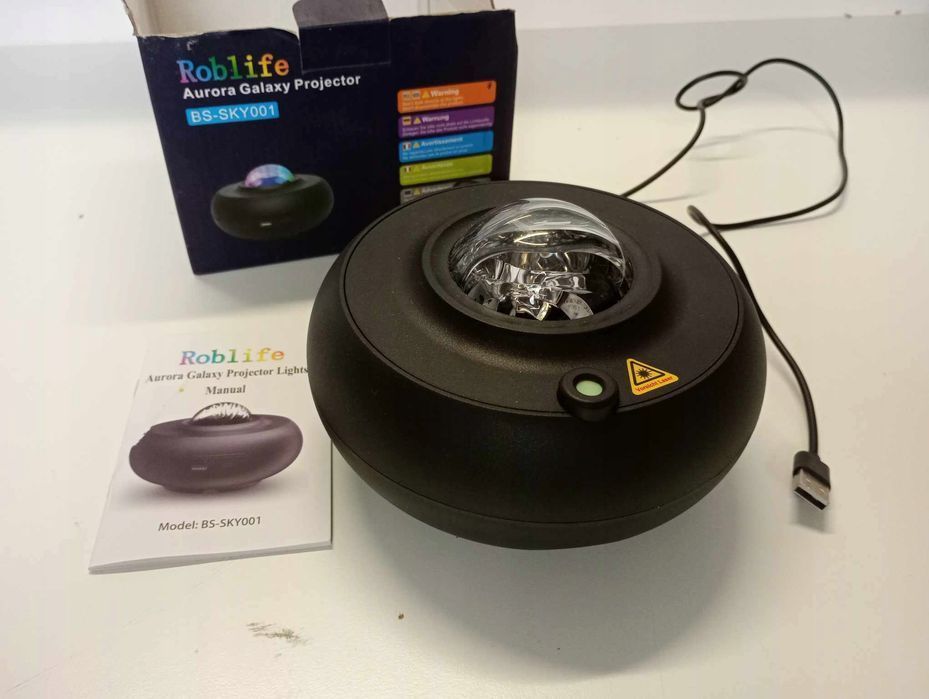Lampka nocna projektor, Roblife aurora galaxy