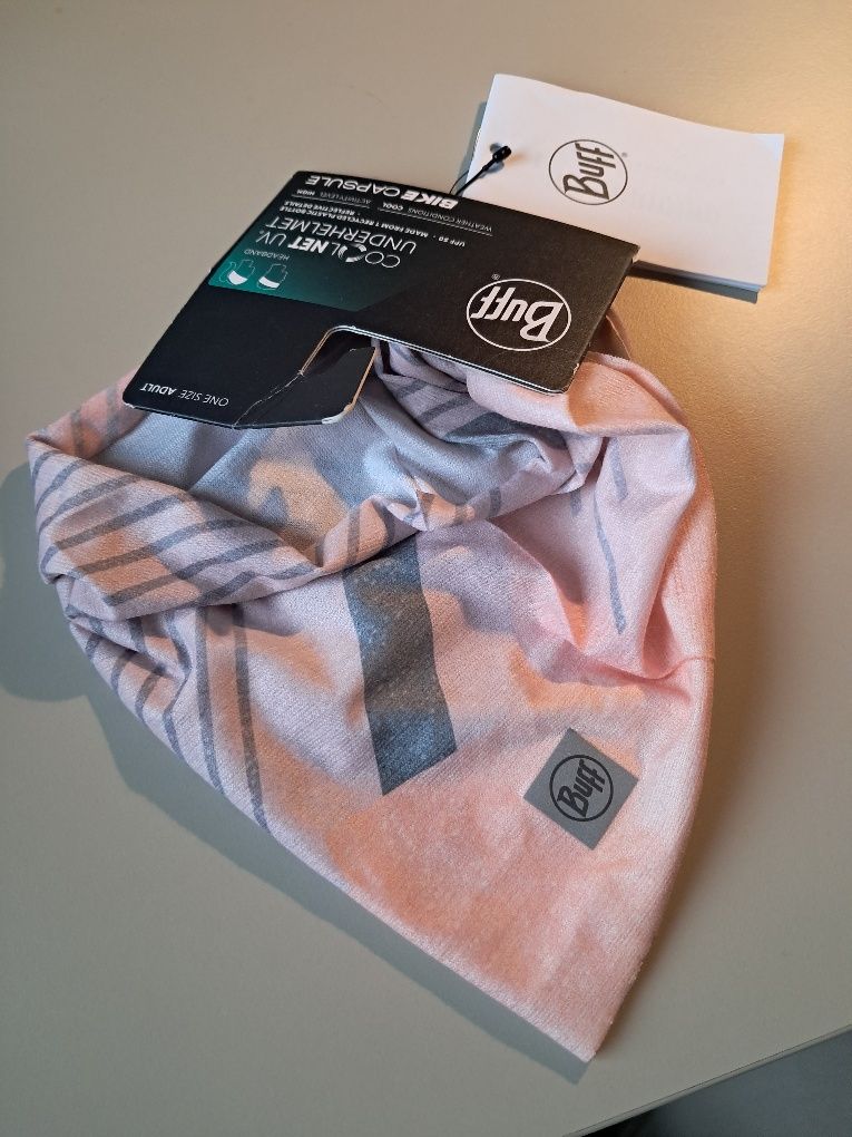 Opaska sportowa na głowę Buff CoolNet UV Underhelmet Headband - hela