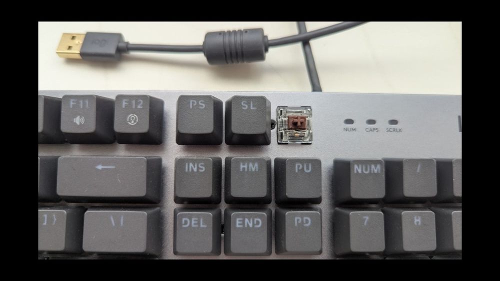 Механическая клавиатура Logitech k845 на запчасти