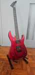 Guitarra Jackson JS12 Dinky + stand + Interface de som