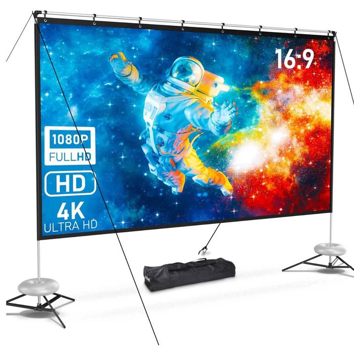 Wynajem Projektora Krótkoogniskowego Xiaomi 4K 150" 24/7 - Bez kaucji!