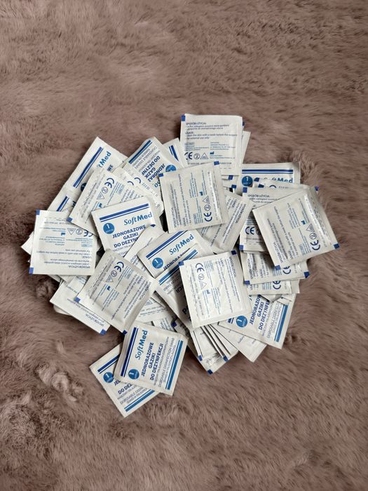 Jednorazowe gaziki do dezynfekcji dla niemowląt