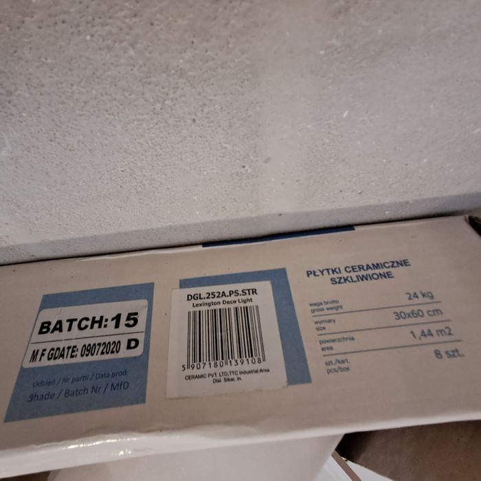 Płytki  ceramiczne Cersanit 7szt. 30×60cm Dekor Lexintgon