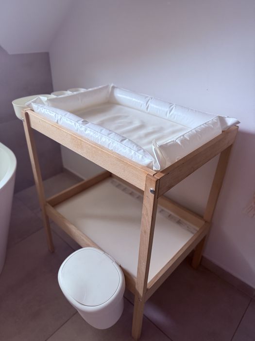 Przewijak stojak stelaż IKEA + organizery