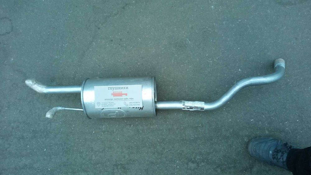 Глушитель Skoda Roomster Шкода Румстер 2006-2015
