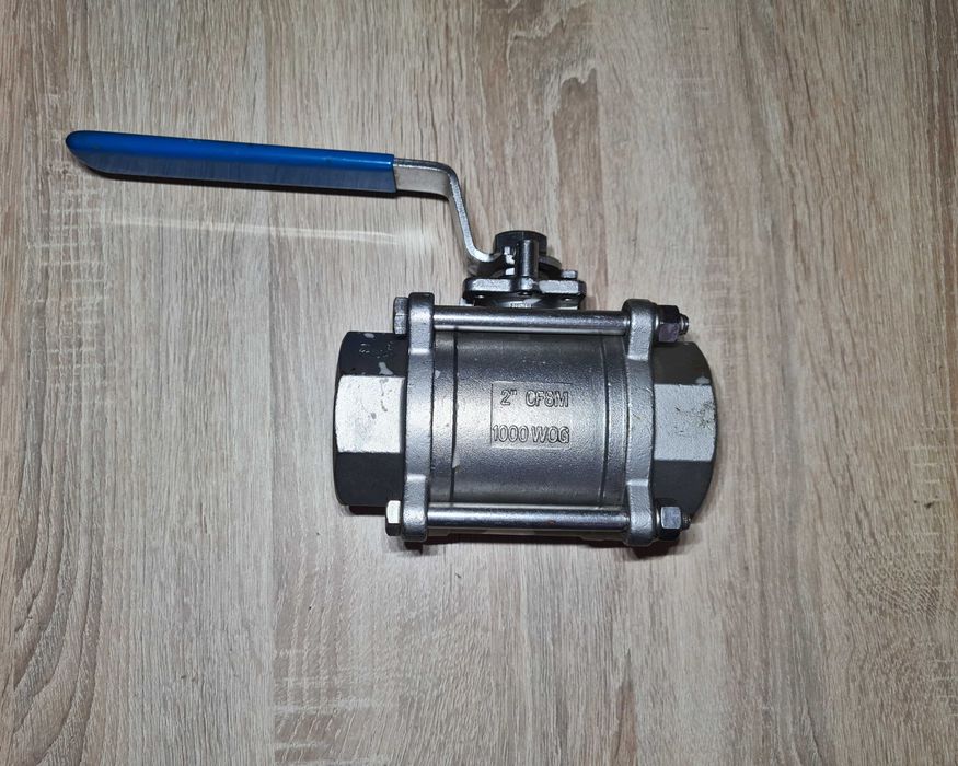 Zawór Kulowy NIERDZEWNY 2'' GW/GW