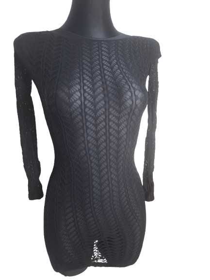 Cielisty koronkowy strój erotyczny (670)