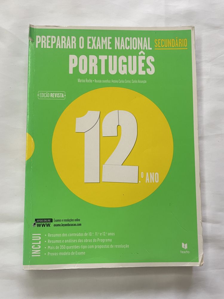 Preparar o exame nacional português 12 ano