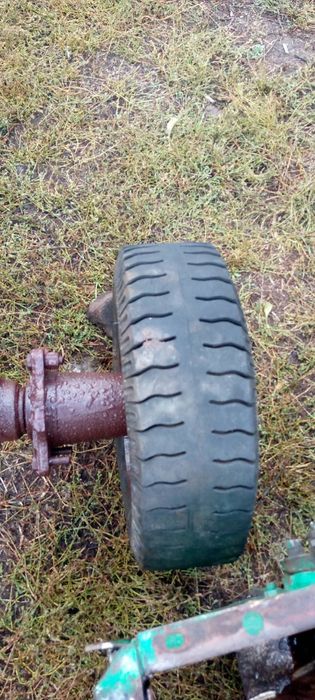 Телега для перевозки зерновой жатки