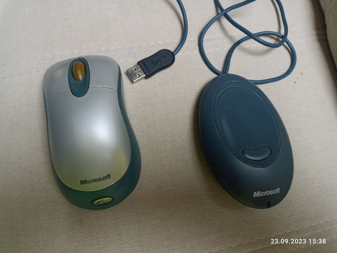 Microsoft Wireless optical mouse blue