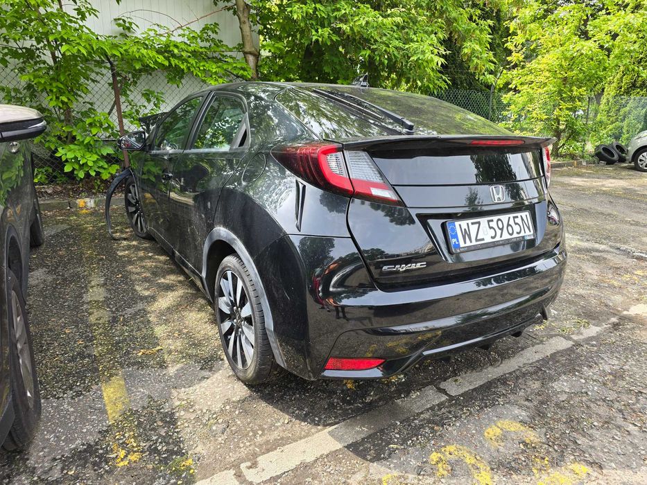 Honda CIVIC IX klapa zderzak drzwi lusterko kola HB W-wa 15-17 R