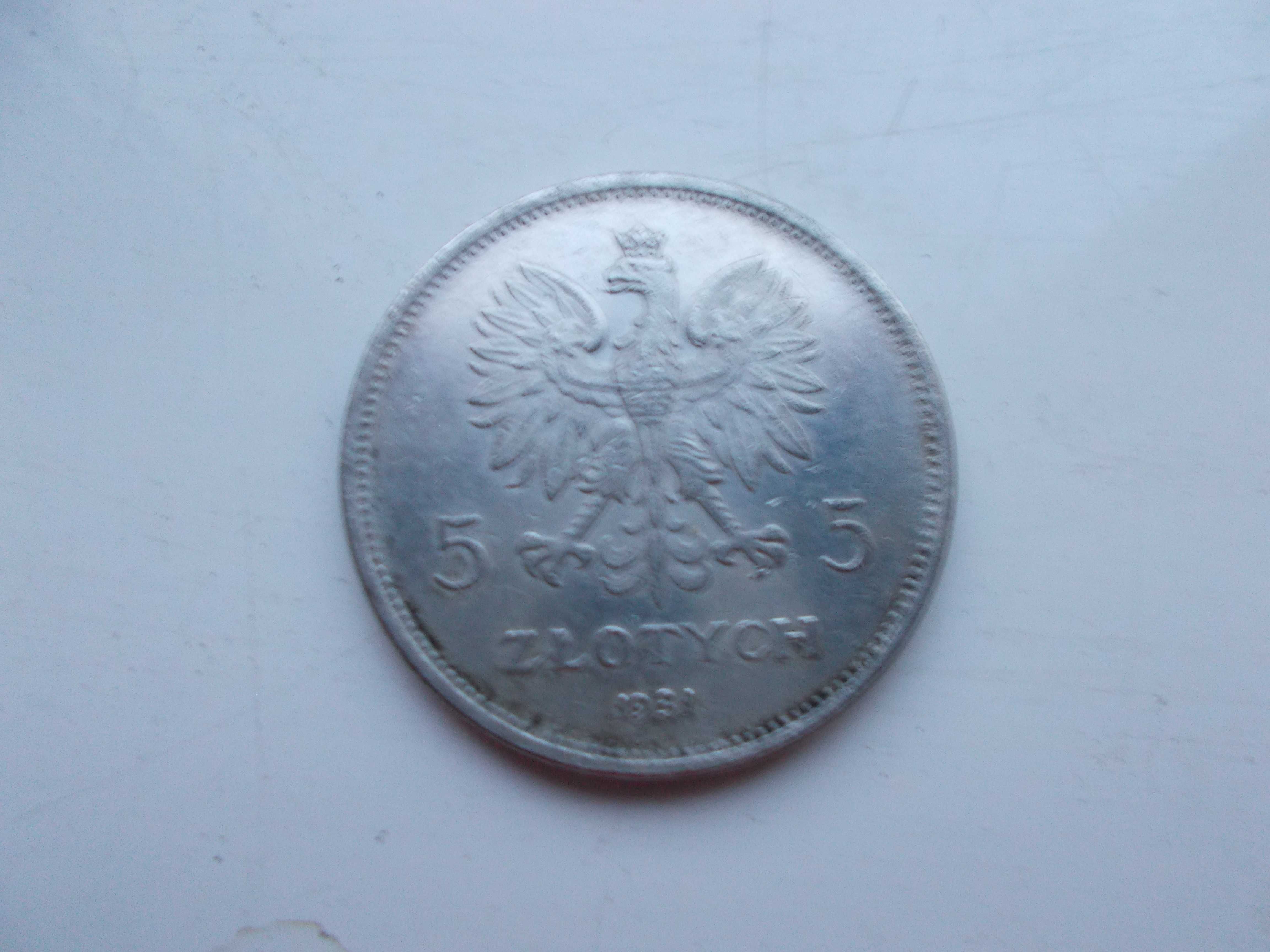 . 5 złoty NIKE z 1931 roku.