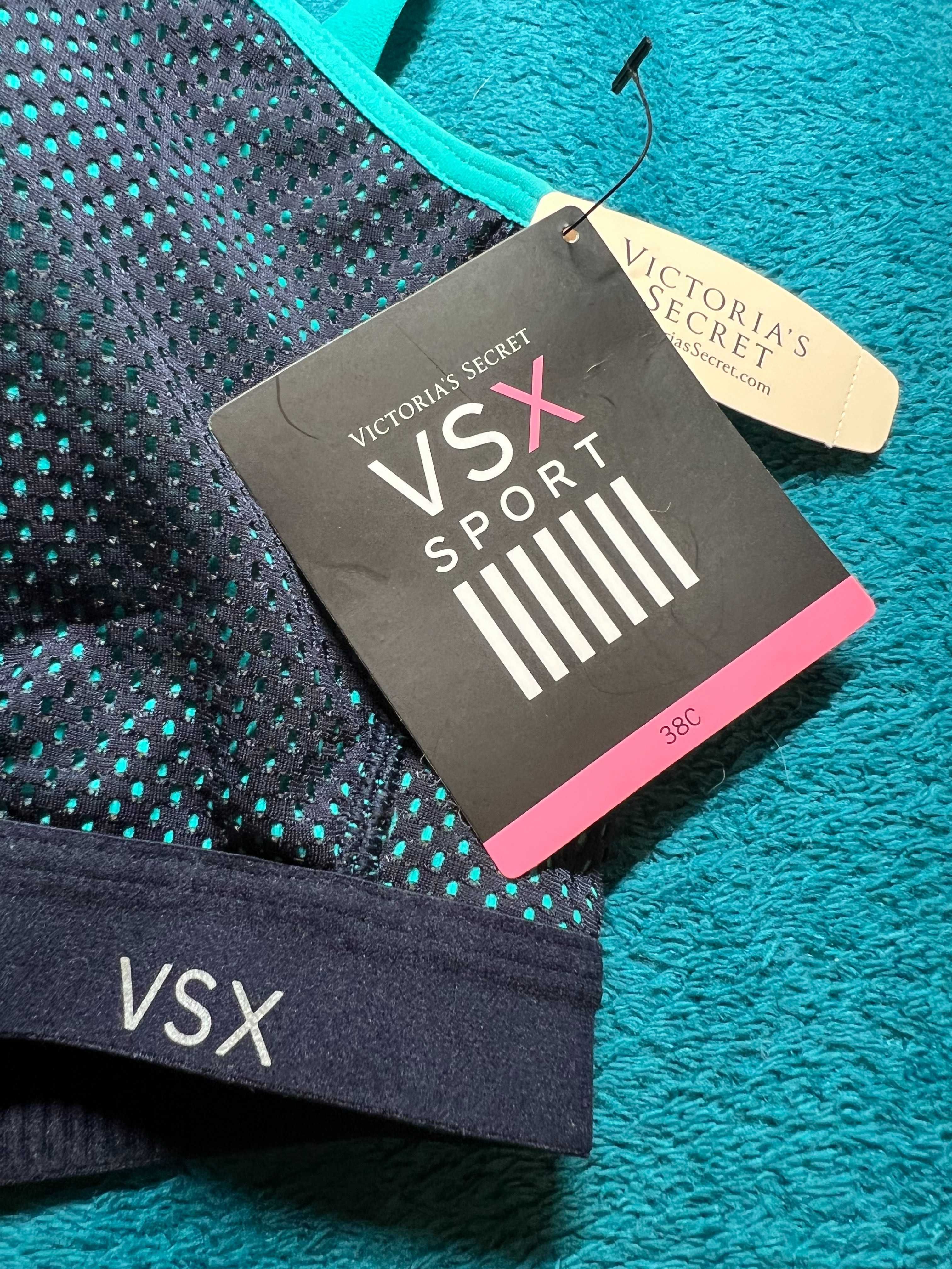Спортивний топ на застібці Knockout Victoria's Secret, новий
