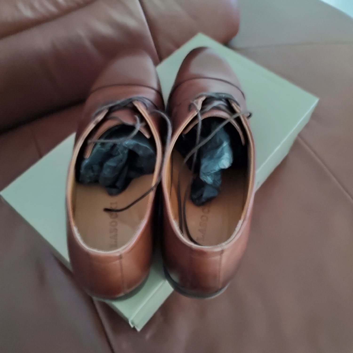 Półbuty buty pantofle męskie wizytowe Lasocki