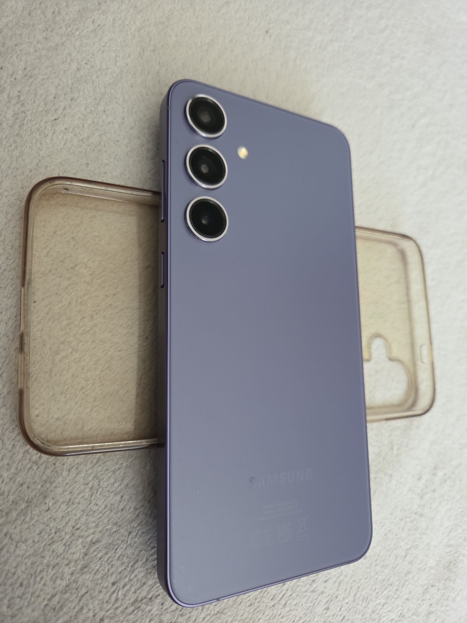 Samsung S24+ S24 plus, Cobalt Violet, 100% sprawny, jak nowy