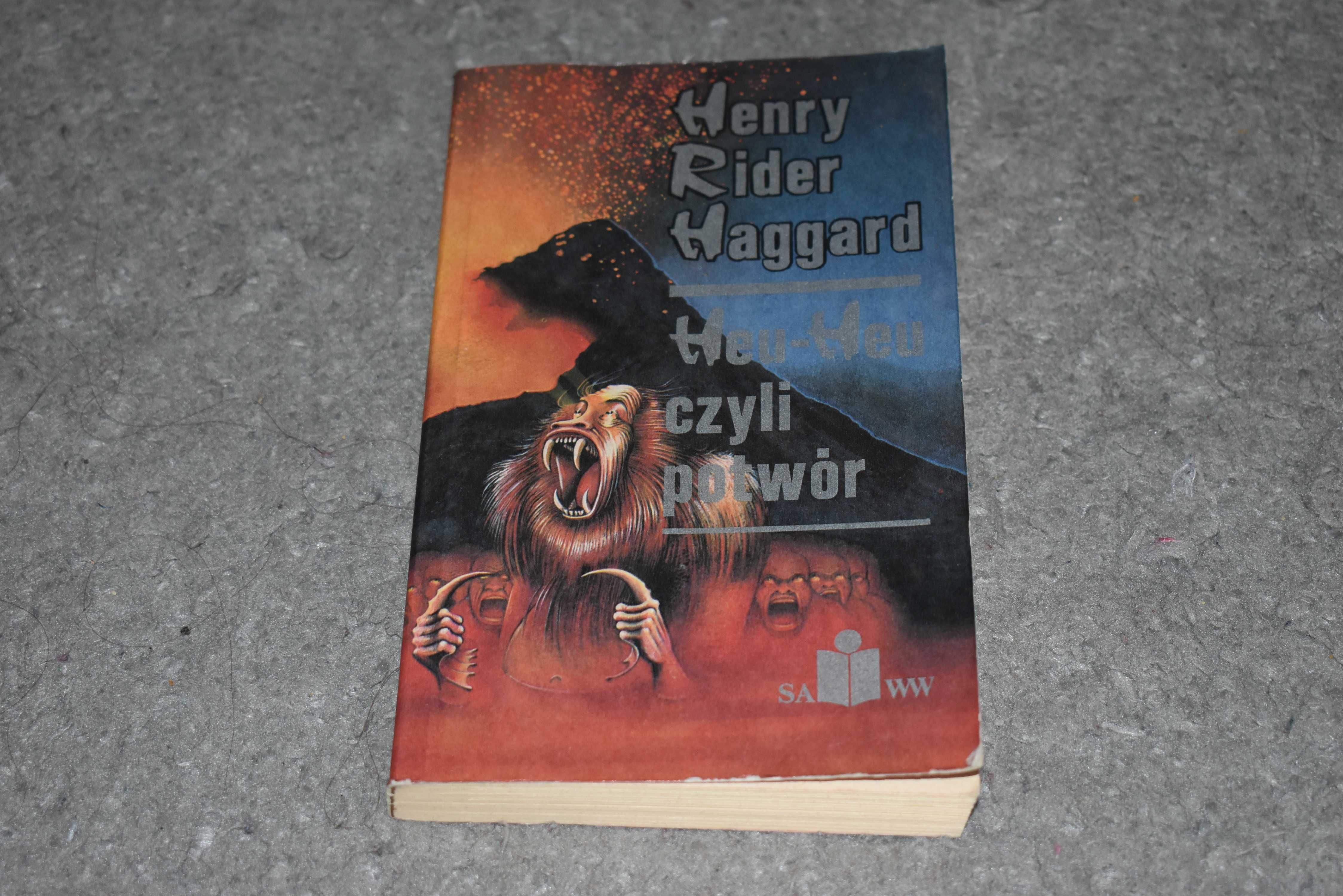Heu - Heu Czyli Potwór - Henry Rider Haggard książka przygodowa