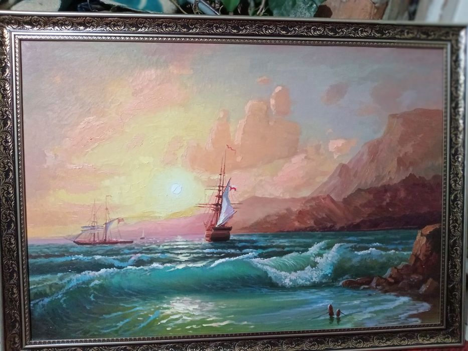 Картина.   "Морський. пейзаж"