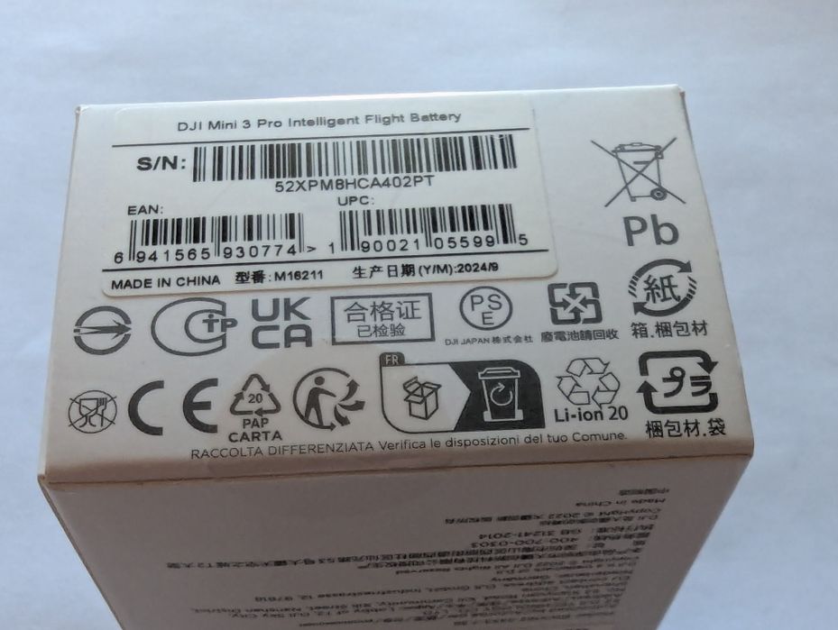 Nowy, Akumulator bateria DJI Mini 3 Pro, 3, DJI 4 Pro
Mini 3 2453mAh