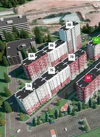 S Продам 1 комнатную просторную квартиру в новострое ЖК Гидропарк