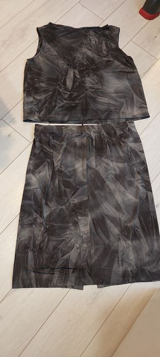 Garsonka top i spódnica xl xxl komplet na lato company ellen tracy