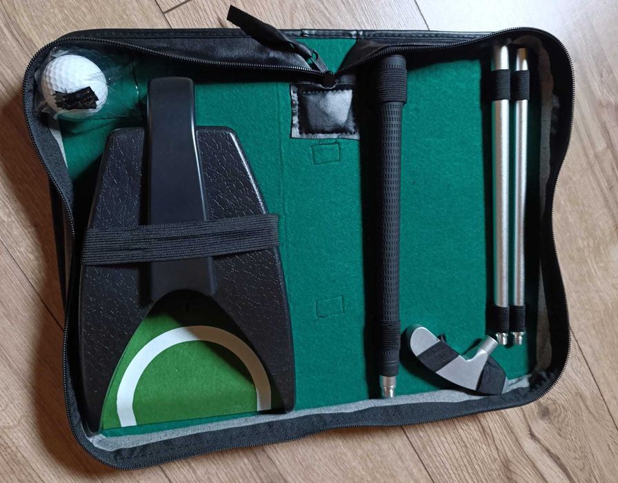Przenośny miotacz golfowy Zestaw do ćwiczeń  z walizką prezent