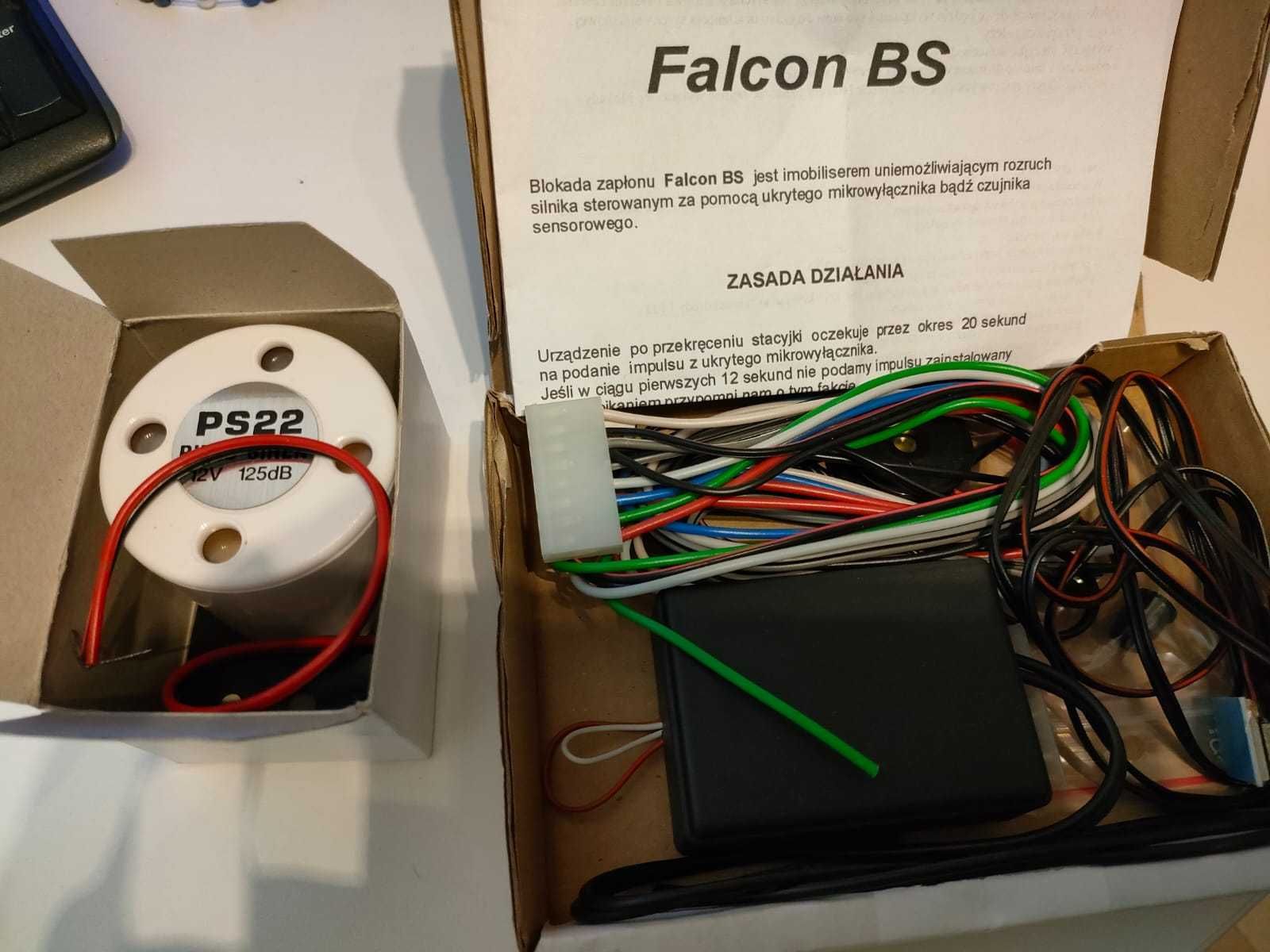 blokada zapłonu Falcon BS + syrena