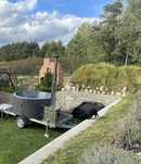 Mobilne spa jacuzzi, balia