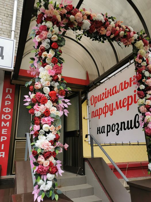 Новый декор из цветов, арки, фотозона !
