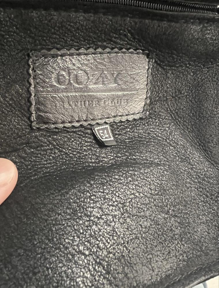 Дублянка з натуральної шкіри COSY