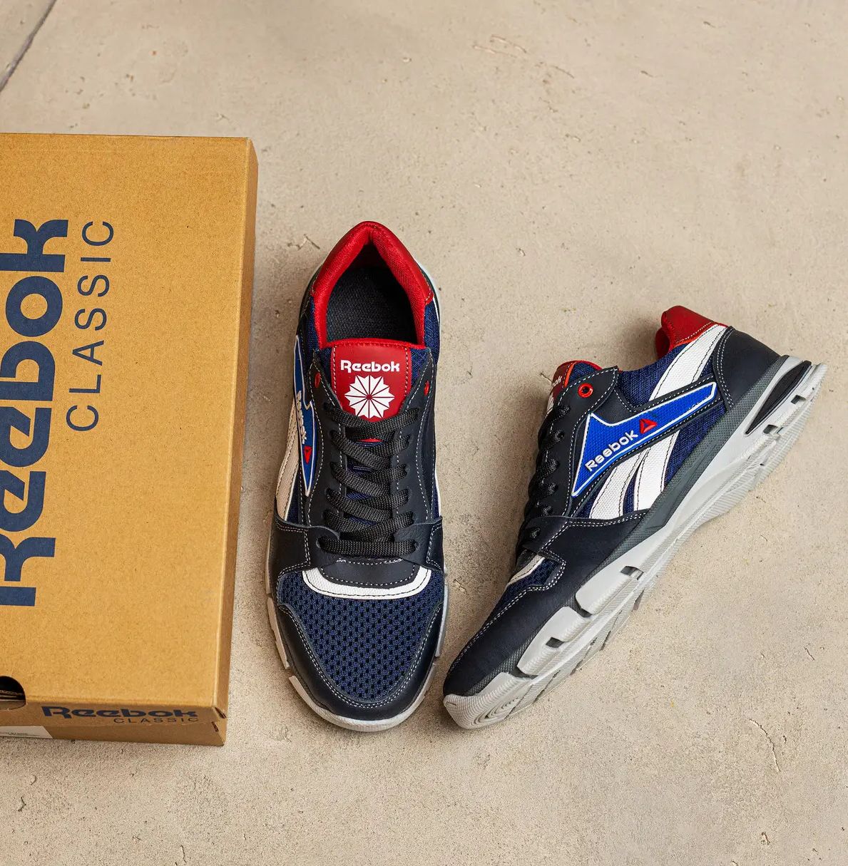 Мужские кроссовки Reebok летние, чоловічі кросівки на літо рібок
