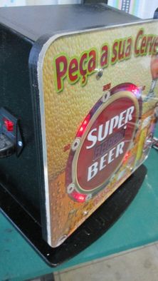 Máquina jogos Super Beer nova