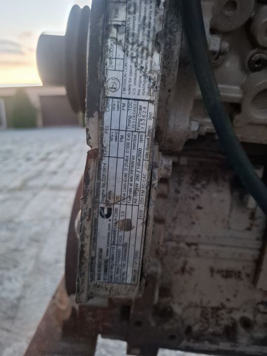 Silnik cummins 6bt a5.9   200 KM  jcb fastrac case wentylator