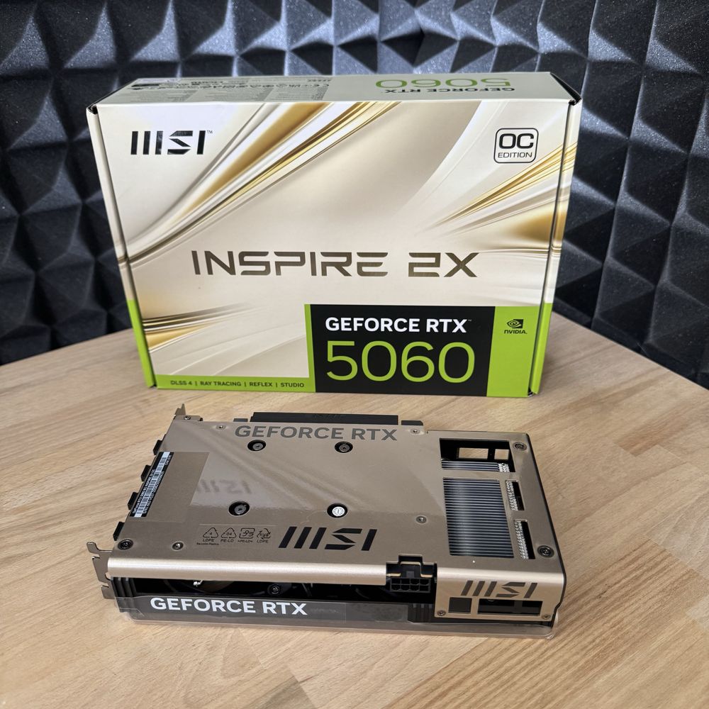 Нова! Rtx 5060 Msi 8Gb Gddr7